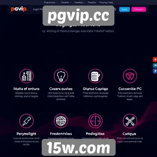 Principais características do site pgvip.cc